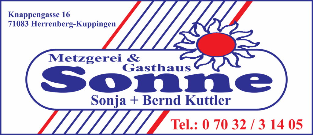 Metzgerei Gasthaus Sonne
